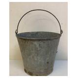 Vintage galvanized bucket