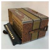 Antique Horner button box accordion - good