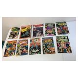 10 vintage comic books