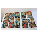 10 vintage comic books
