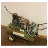 Air compressor – motor powers on and runs