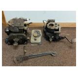 Antique kickstart engines for parts or repair