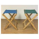 Vintage wooden stools