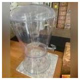 Clear Beverage Dispenser With Ice Core/Fruit Infuser