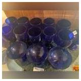 Cobalt Blue Stemware
