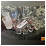 Assortment Of Beverage Glasses & Tumblers