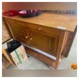 Light Wood Kitchen Stand-Alone Cabinet