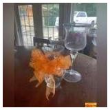 Clear Vase & Candle Holders