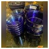 Cobalt Blue Glass Bowls