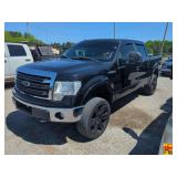 2014 Ford F-150 Lariat (has frame damage), 4x4; 124,873 Miles; VIN 1FTFW1ET1EKE62547
