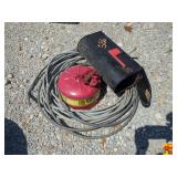 Gas Can, Metal Mailbox & Aluminum House Wire