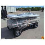 2025 SDLGC80 Golf Cart rated for 4 people, off-road tires, comfortable seating; Brand New & Unassembled