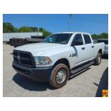 2013 Dodge Ram 2500 Heavy Duty, Cummins turbo diesel, 4x4; 120,197 Miles; 3C6UR5CLXDG524260 (Title Delay)