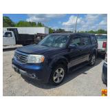 2013 Honda Pilot, 4WD; 122,145 Miles; VIN 5FNYF4H76DB076792
