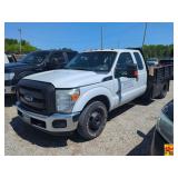 2012 Ford F-350 Super Duty Flatbed, turbo diesel power stroke B20; 260,301 Miles; VIN 1FD8X3GT5CEC90769