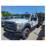 2014 Ford F-550 Crew Truck, 6.7L power stroke turbo diesel; 92,590 Miles; VIN 1FD0W5GTXEEA22816 (021733)