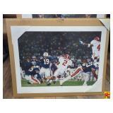 Alabama/Auburn Signed & Numbered Print