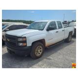 2015 Chevrolet 1500 Silverado 4x4 Pickup Truck; 140,427 Miles; VIN 1GCVKPEC1FZ294587