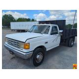 1989 Ford F-Super Duty Custom Truck With Dump Bed, brakes do not work; 79,374 Miles showing; VIN 2FDLF47M8KCB56225; Bill Of Sale Only