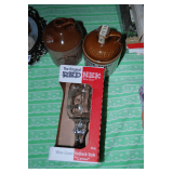 Redneck Wine Glass, Daniel Boone & Platte Valley Crocks