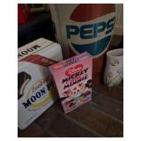 Pepsi Tin, Moon-Pie Tin, Vase & More