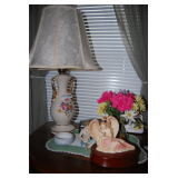 Lamp, Faux Flowers, Figurines & More