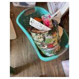 Laundry Basket & Contents