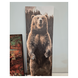 36" Standing Bear Canvas