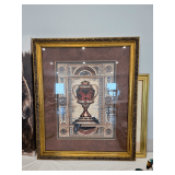 Framed Print Of An Ornate Urn