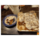 From Scratch - Delicious Tray Of Cinnamon Rolls by Patty Snell