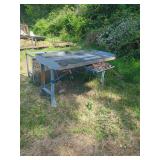 (2) Steel Work Tables