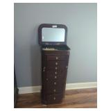 Standing Jewelry Armoire