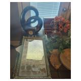 Vintage Clock, Wall Decor & More