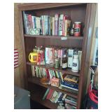 Bookcase With Books & Miscellaneous