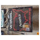 Budweiser Veterans America Work Lighted Sign