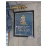 Wall Decor: Children's Bedtime Prayer, Jesus & Marine Corps