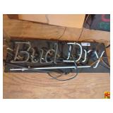 Bud Dry Advertising Sign