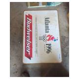 Budweiser 1996 Atlanta Olympic Games Metal Sign