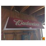 Budweiser Hanging Bar Light Sign