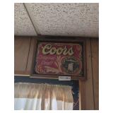 Coors Advertising Sign