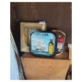 Cutty Sark Scotch Whisky Metal Serving Tray