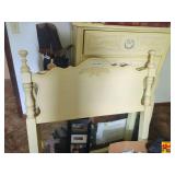 Bedroom Suit: Bed Frames, Chest of Drawers, Dresser & Shelf