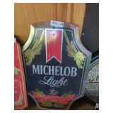 Michelob Light Metal Sign
