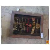 Seagram's Seven Crown American Whiskey Mirror Sign