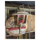 Stroh's Beer and Carling Black Label Beer Hanging Advertising Sign