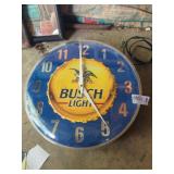 Busch Light Wall Clock