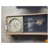 Miller High Life Wall Clock with Pendulum