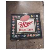 Miller High Life Beer Sign