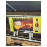 Duquesne Duke Beer Advertising Thermometer Sign