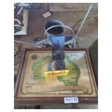 Vintage Stroh's Australia Map, Heineken Lighted Sign